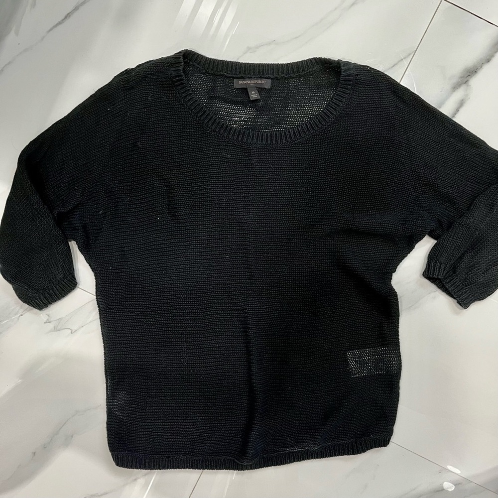 BANANA REPUBLIC -3/4 sleeve sweater